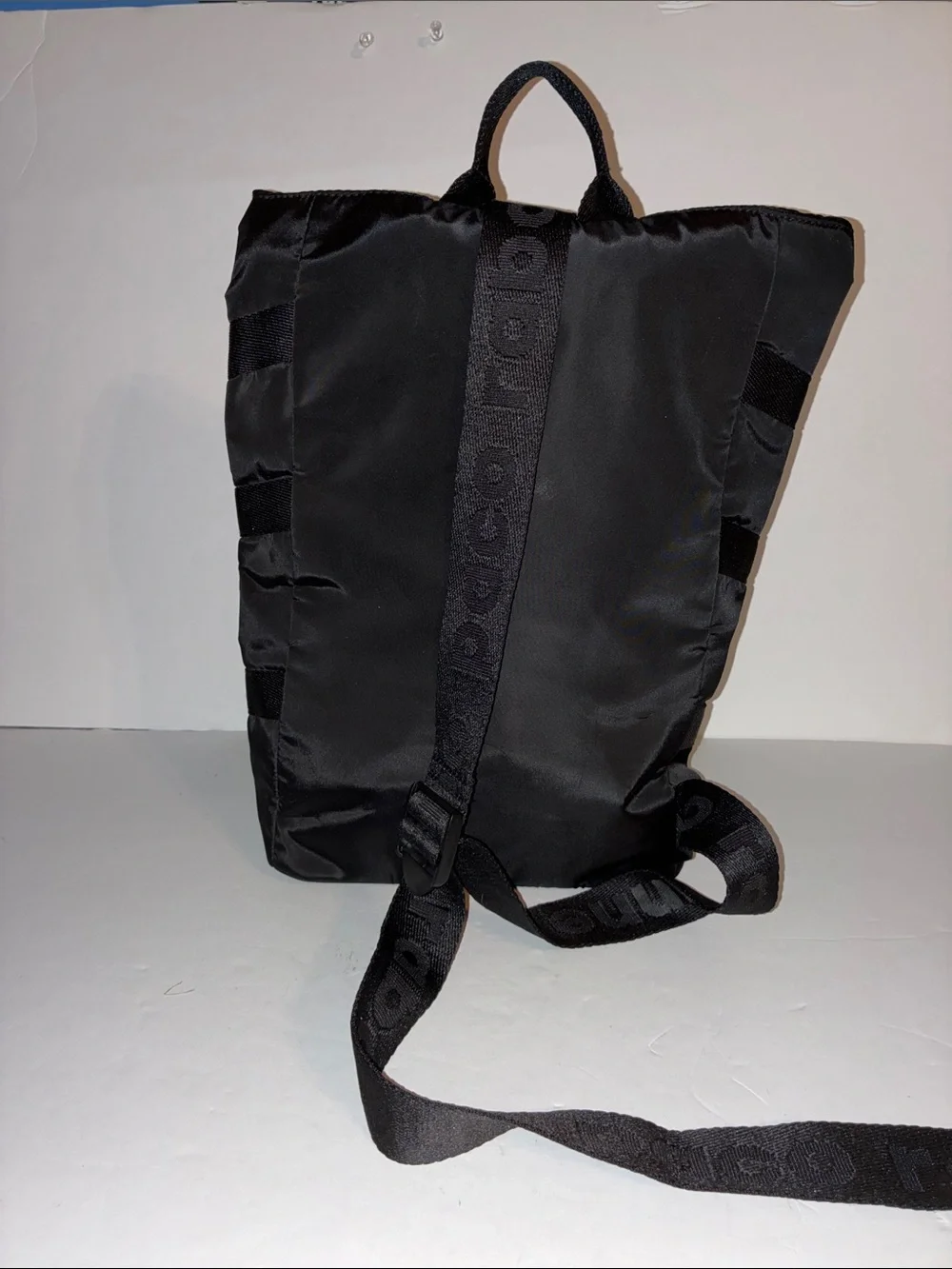 Paco Rabanne Black Nylon Phantom Backpack, Men’s or Unisex